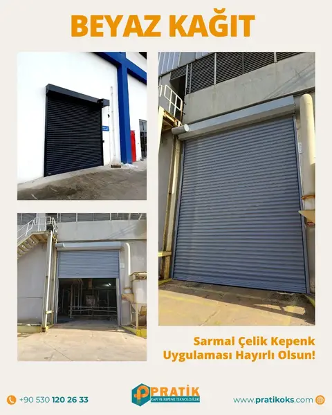 Beyaz Kağıt: sarmal çelik kepenk