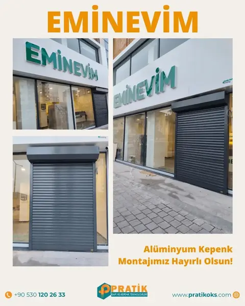 Eminevim: alüminyum kepenk