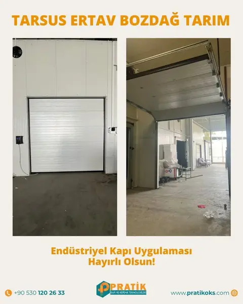 Tarsus Ertav Bozdağ Tarım: endüstriyel kapı