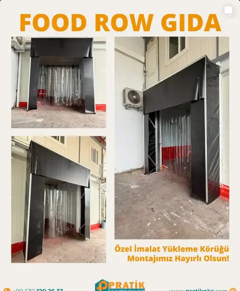 Food Row Gıda: özel imalat yükleme körüğü