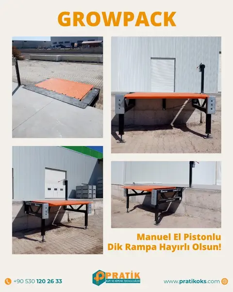Growpack: manuel el pistonlu dik rampa