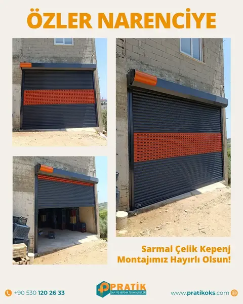 Özler Narenciye: sarmal çelik kepenk