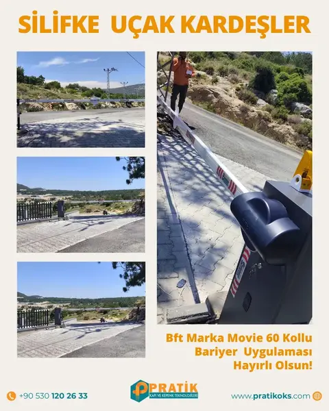 Silifke Uçak Kardeşler: BFT Movie 60 kollu bariyer